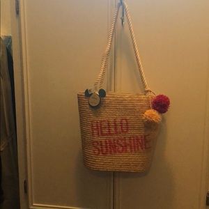 tote hello summer Disney junk food